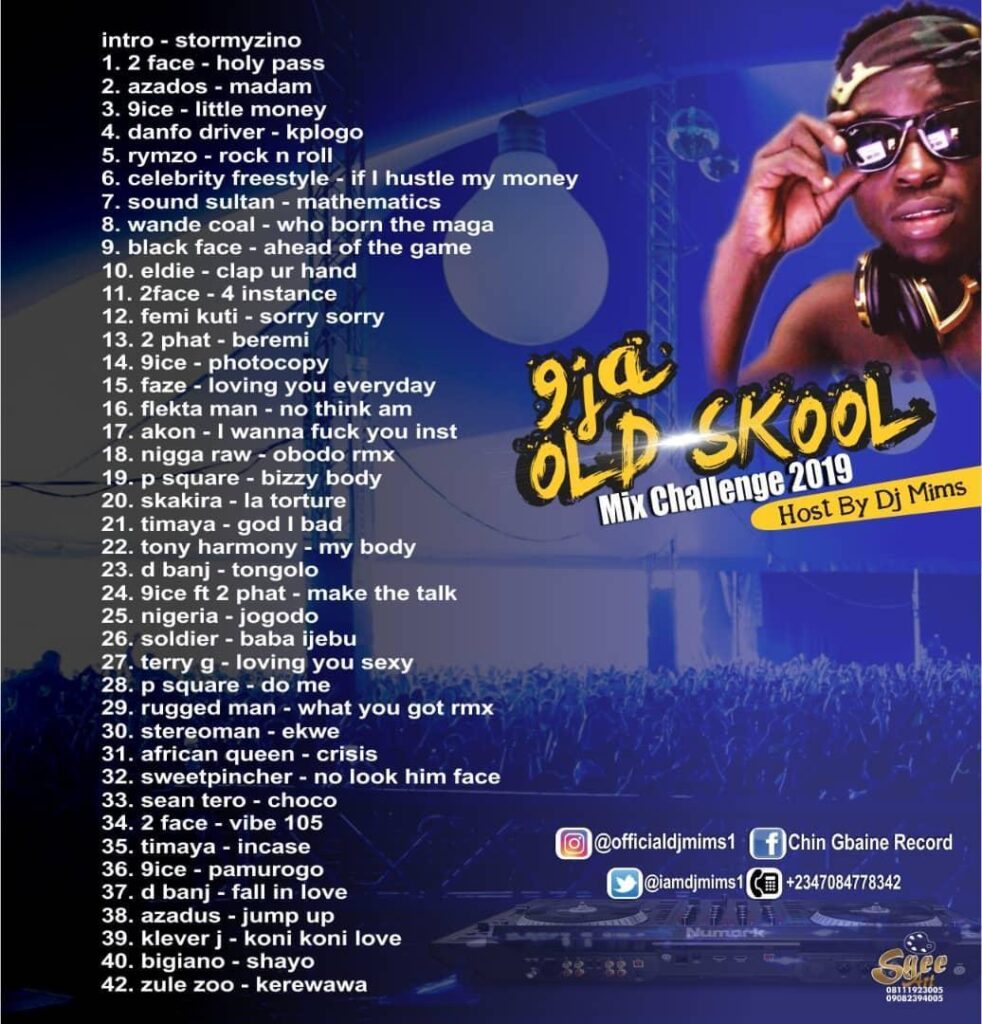 Dj Mims Naija Old Skool Songs Dj Mix