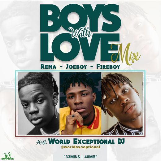 World Exceptional DJ – Best Of Fireboy, Joeboy & Rema Mixtape