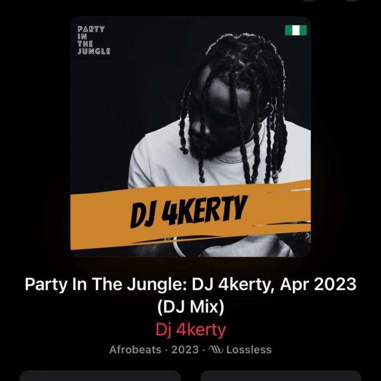 DJ 4kerty Party Jamz – Party In The Jungle April 2023 Mix