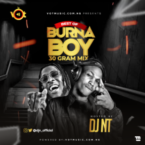DJ NT – Best Of Burna Boy Mixtape 2020 (30 Gram Mix)