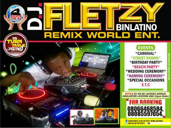 Djfletzy Binlatino - Ajegunle Garala Mix