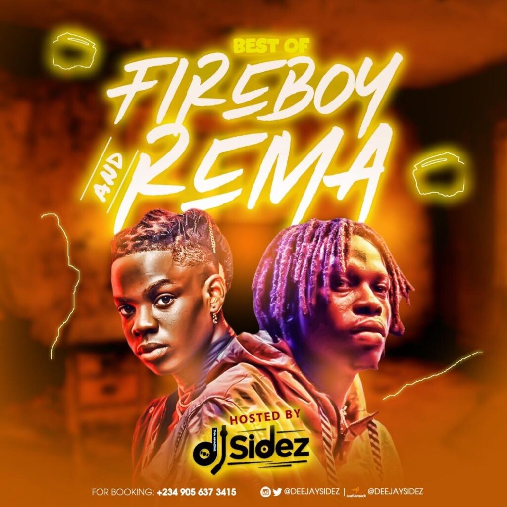 Rema VS Fireboy DML DJ Mixtape - Next Rated Face-Off