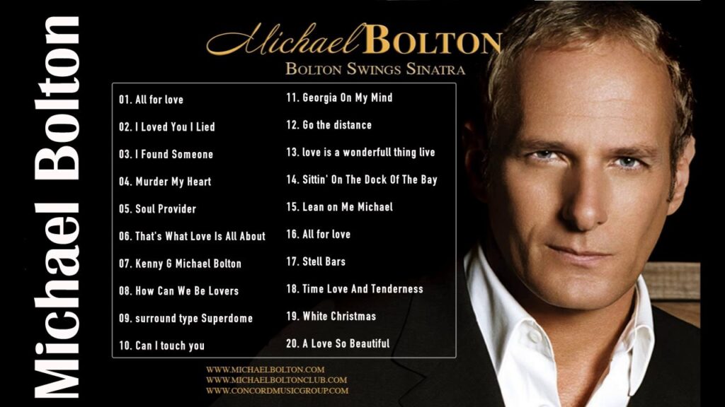 Best of Michael Bolton of AllTime Dj Mixtape
