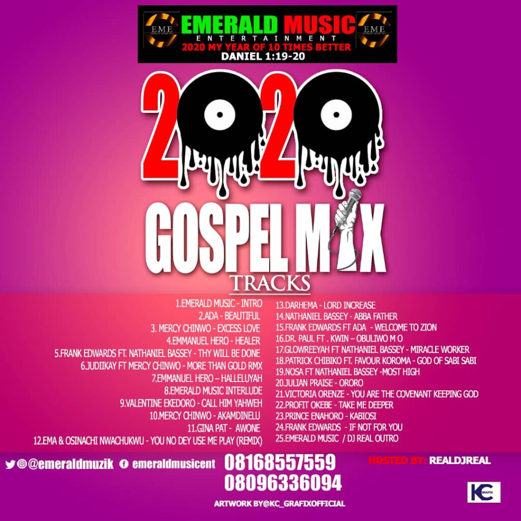 Dj Real - 2020 Gospel Mixtape Vol 1