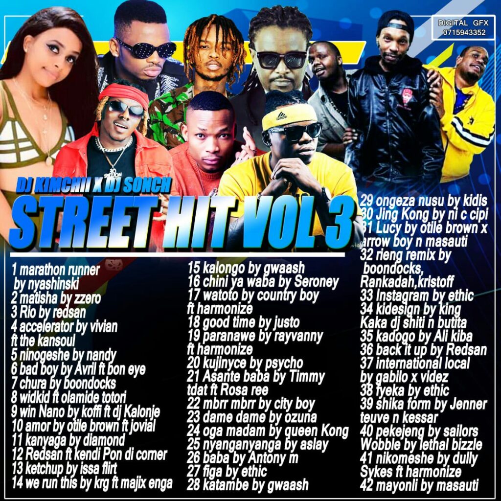 Dj Sonch × Dj Kimchii – Kenyan Street Hits Mixtape