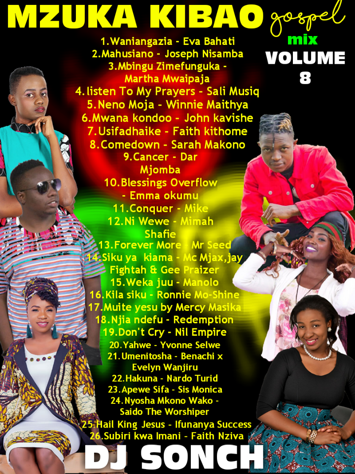 Kenya Gospel Dj Mixtape || Mzuka Kibao Gospel Mix