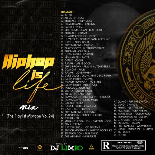 DJ Limbo – HipHop is life Mix (Foreign Hip Hop Mixtape vol.24)