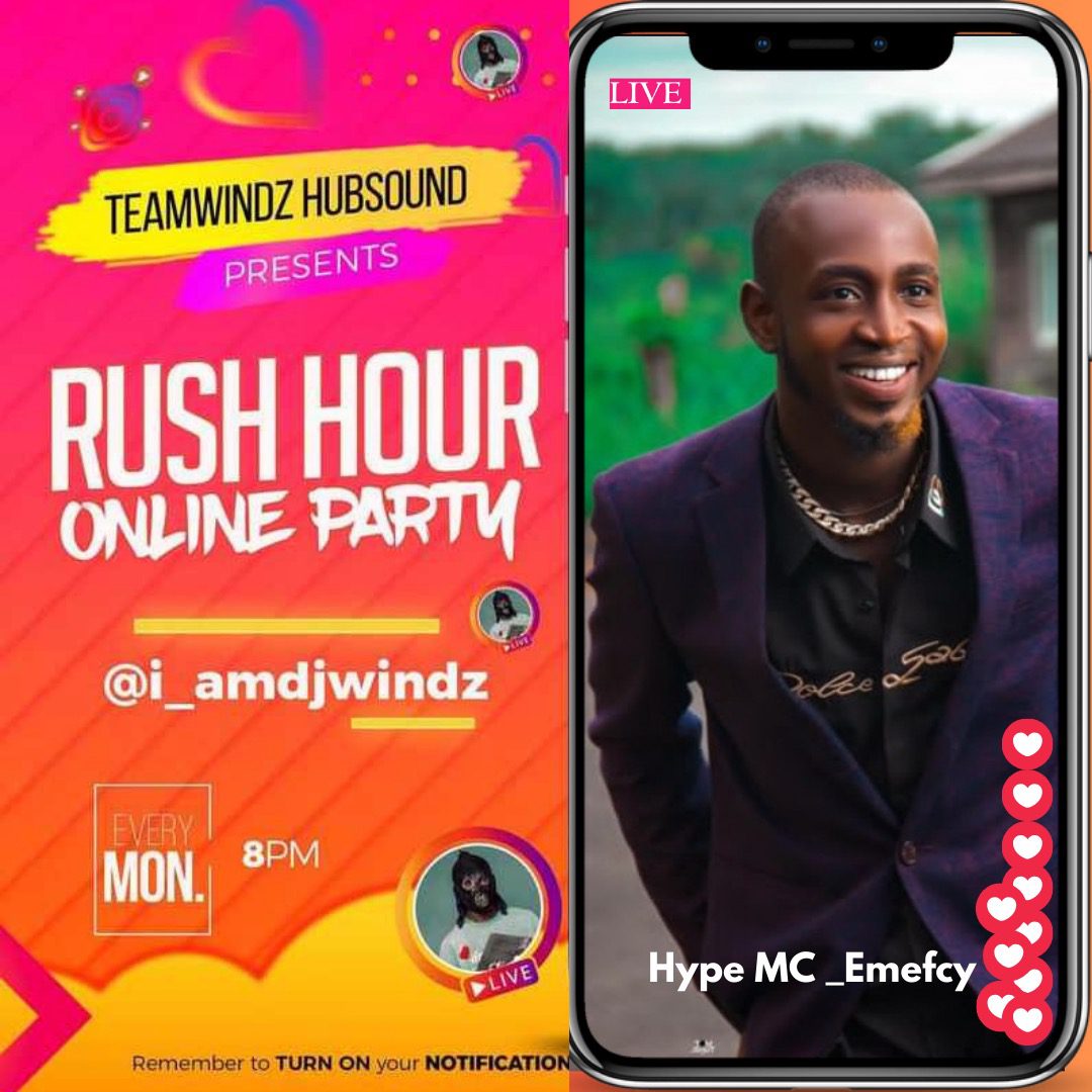 DJ Windz Ft. Hypeman Efemcy Rush Hour Online Party Mixtape Vol1 DJ Windz Ft. Hypeman Efemcy Rush Hour Online Party Mixtape Vol1